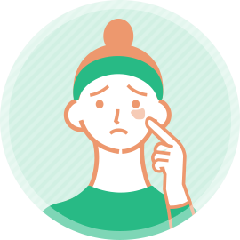 にきび・にきび跡